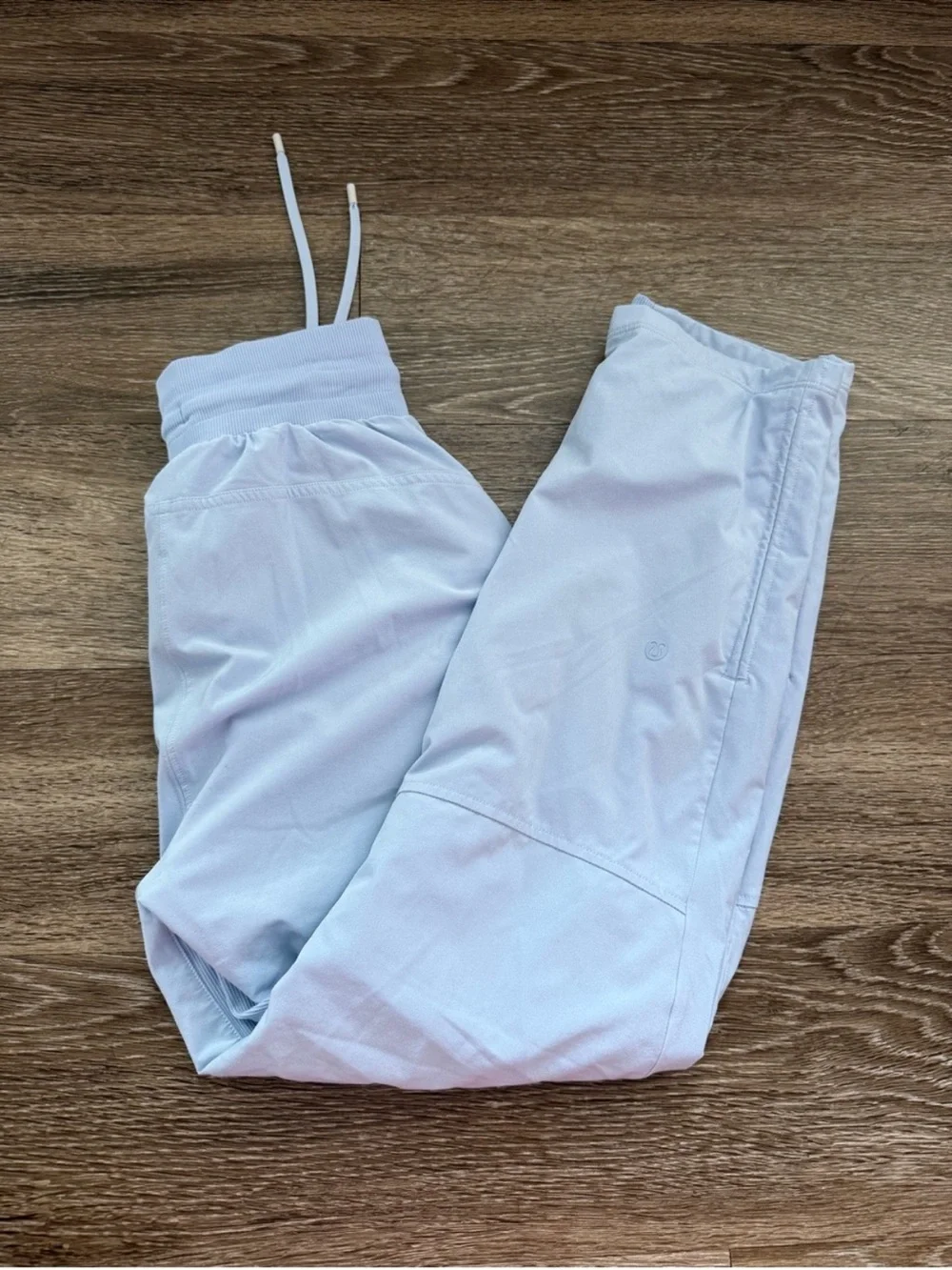 Lululemon Beyond the Studio Crop Blue Linen